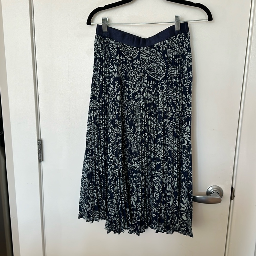 Anthropologie midi skirt